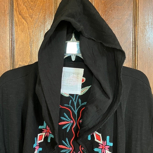 Embroidered Black Jacket - Picture 3 of 8